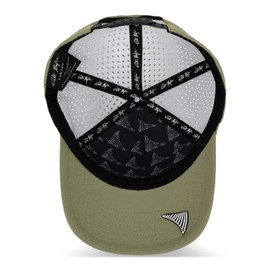 Salt Mafia Hats for Men - Waterproof Hats, Snap Back Curved Brim Surfer Hat