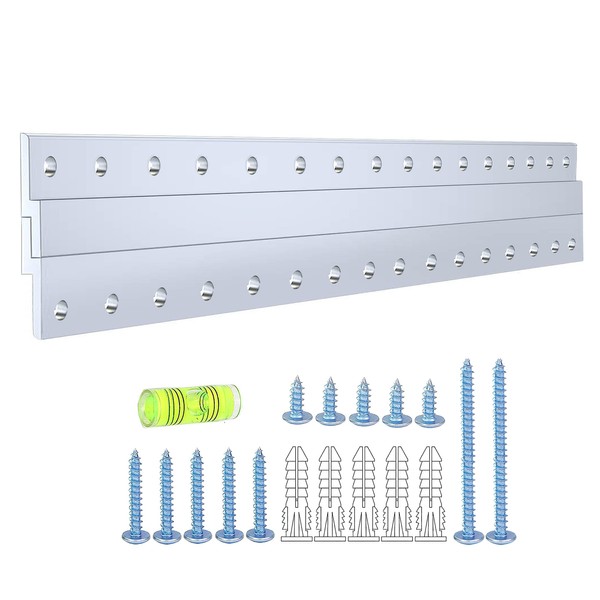 17'' French Cleat Picture Hangers, Heavy Duty Aluminum Wall Mount,