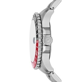 Reloj Fossil Fossil Blue Gmt FS6092 de acero inoxidable en color plateado para caballero