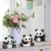 VEQENIFY 3-in-1 Panda Mini Building Blocks Panda Clamping Blocks Panda