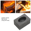 Graphite Mold High Temperature Resistance 3x4x6cm Ingot Shape Smelting Molds