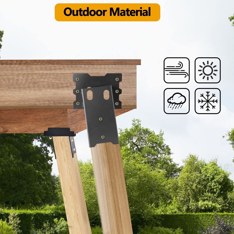 Toriexon Deer Stand Brackets, 4 X 4 Brackets for Deer