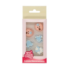FunCakes Sugar Decorations Baby Boys Set/12