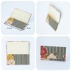 Noren Retro Flower Paper Holder (Blue) Made in Japan Woven