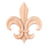 Fleur-de-Lis Traditional Pressed Applique