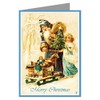 Twelve 3.5x5 Vintage Holiday Note Cards In A Boxed Set