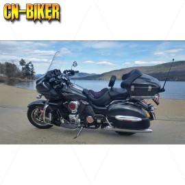 CB Detachable Driver Backrest Kit For 2009-2024 Kawasaki Vulcan 1700 Nomad/Voyager