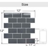 Yoillione Peel and Stick Backsplash for Kitchen: Self Adhesive Wall
