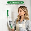 Scrub Brush Set of 4 Pack, Heavy Duty Shower Cleaning