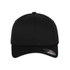 Flexfit Wooly Combed Hat, Black, Youth