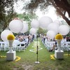 KARRMA 2 x White Paper Lampshade - Classic Bamboo Style