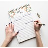 Inkdotpot Floral Perpetual Calendar, Important Dates to Remember- 6x9 Monthly