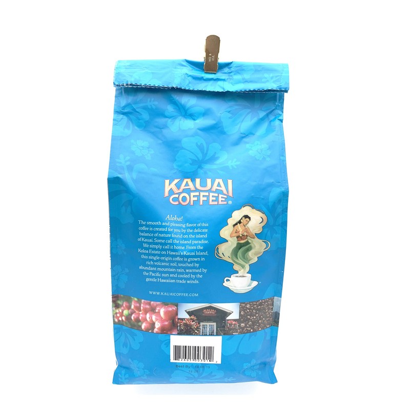 Kauai Coffee Single Origin Kauai Prime Grade Medium Roast Whole