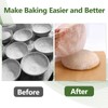 100 Pack Banneton Bread Proofing Basket Liner,21" Bread Bowls Liner