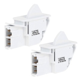 6600JB1010A Refrigerator Door Switch, Light Switch Push Button Replacement for LG & Kenmore Refrigerators, Replaces #AP4442090 6600JB1010K 1268243(Pack of 2)