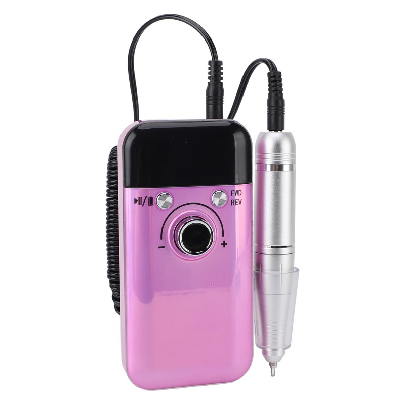 Electric Nail Drill Machine 0‑45000rpm Nail Polisher Rechargeable Nail Remover