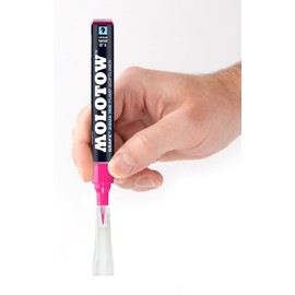 MOLOTOW GRAFX Aqua Ink Soft Liner Brush Pump Marker, Brown, 1 Each (727.019)