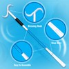 Milifox 35" Long Shoe Horn for Seniors, Dressing Stick, Long
