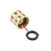 ZKZX Brass Garden Hose Double Female End Connect Adapter Double