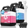 KISREL Epoxy Resin 2Gallon - Crystal Clear Epoxy Resin Kit