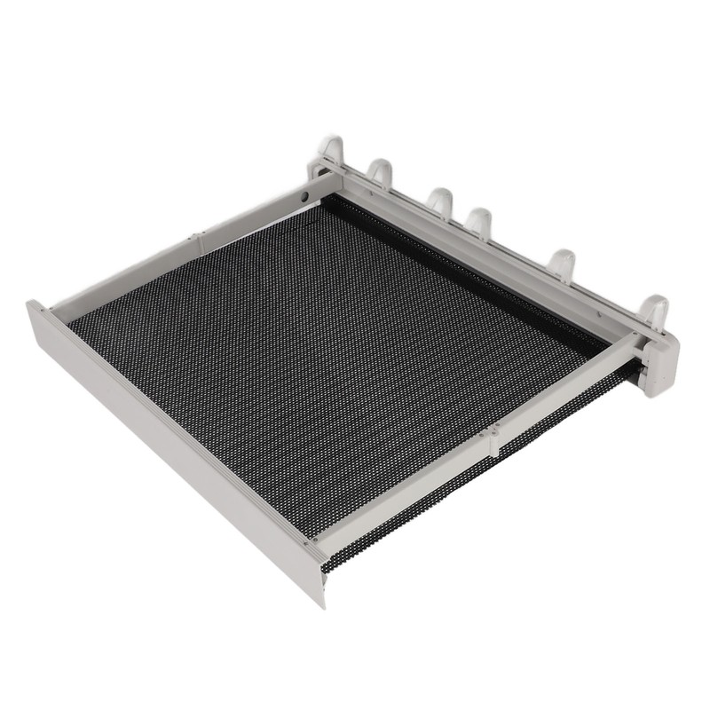 Retractable Clothes Drying Rack with Template Wall Mount Mesh Breathable