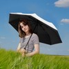 G4Free 46 Inch Travel Compact Umbrella Windproof UPF 50+ UV