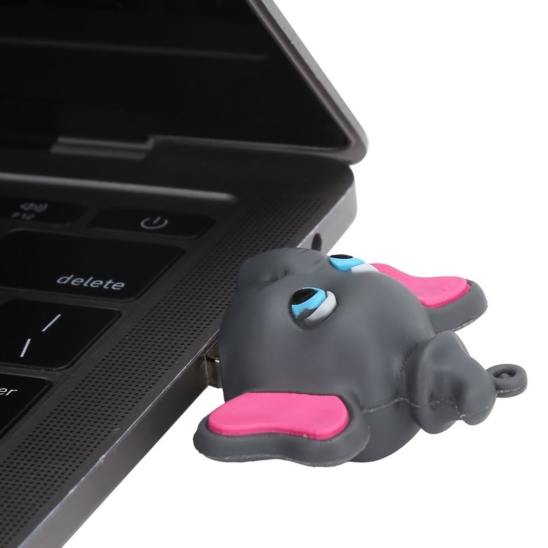 Portable USB2.0 Flash Drive Cute Cartoon Styling Data Storage Transmission