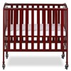 Dream On Me 3-in-1 Folding Portable Crib, Cherry, Large