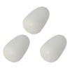 Fake Eggs, 3 Pieces, Approx. 0.8 x 0.5 inches (20