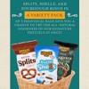 Unique Snacks Variety Pack with Original Splits Pretzels, Shells, and