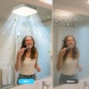 Consciot Bathroom Exhaust Fan with Light, 50 CFM, 1.0 Sone