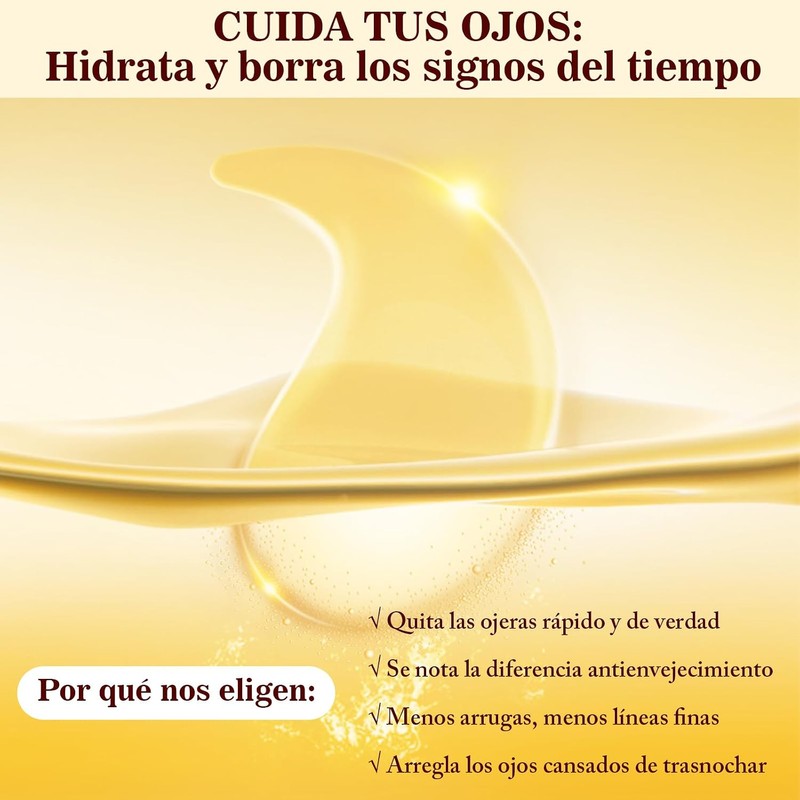 Parches para Ojos de Colágeno con Oro 24K – 30