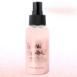 Glitter Spray for Hair and Body, Glitter Body Spray, Quick-Drying Waterproofing Body Shimmer Suitable for Festival Rave