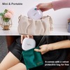 Compact LED Magnifying Travel Makeup-Mirror - 4 inches 1X/10X Magnification