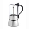 Fino Glass Top Espresso Coffee Maker, Brews up to 4