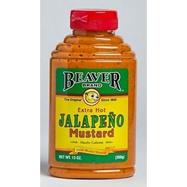 Beaver Brand Extra Hot Jalapeno Mustard 354g