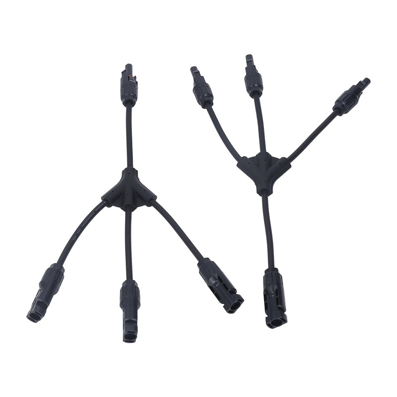 One Pair Solar Panel Connector 3 to 1 Y Branch