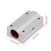 2 pieces SCS12UU 12 mm aluminium linear ball bearing sliding