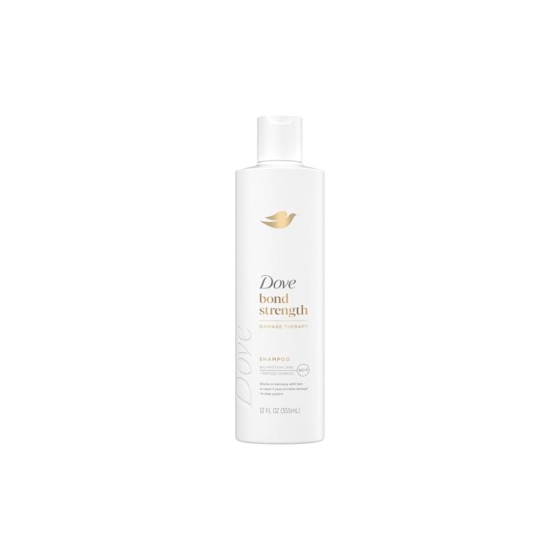 Dove- Champú Bond Strength para cabello dañado químicamente con tecnología