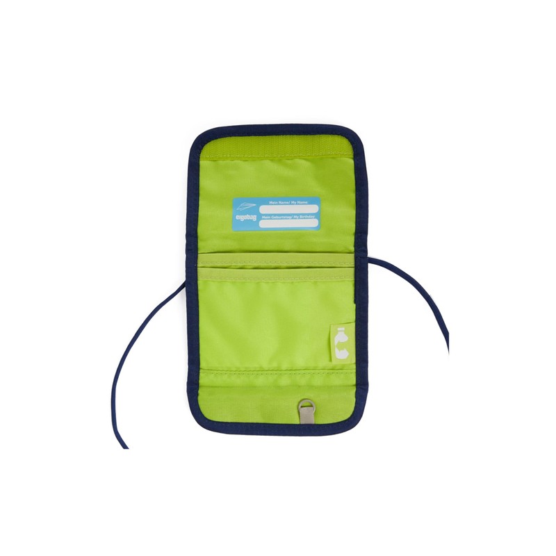 ergobag Neck Pouch, Coin Compartment, Viewing Window Pearl Diving Bear