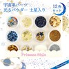 Princess-style Resin Parts, Space System, Resin Nails, Sealed Materials, Set