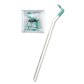 Staino S316-6 Interdental Brush Refills Starter Kit, 1 Refillable Handle, 8 Assorted Microfine Brushes