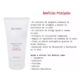 Gel Masaje Paprika Chile Flacidez Celulitis Farmasi