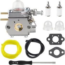 Moleyaso WS2200 Carburetor Fuel Line Kit for Craftsman WS2200 WS210 316711023 WS2400 Trimmer Murray M2500 M2510 Troy Bilt TB22 TB21EC TB32EC TB42EC Bolens BL110 BL160 Cub Cad BC210 String Trimmer