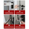 Portable Door Lock for Travel No Drill,Hotel Door Safety Locks