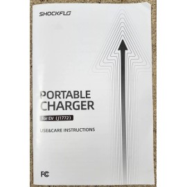 Shockflo Portable Charger For EV J1772 Electric Vehicle Charger