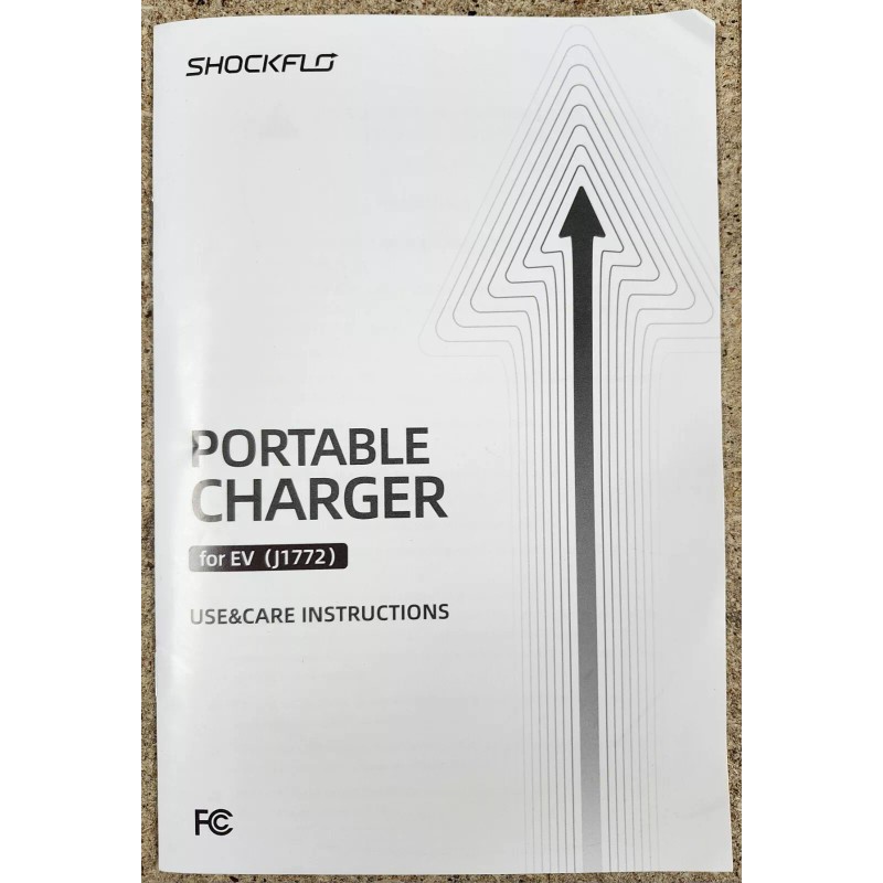 Shockflo Portable Charger For EV J1772 Electric Vehicle Charger