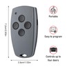 Garage Door Remote Control Gate Opener Handheld Transmitter Compatiblie with
