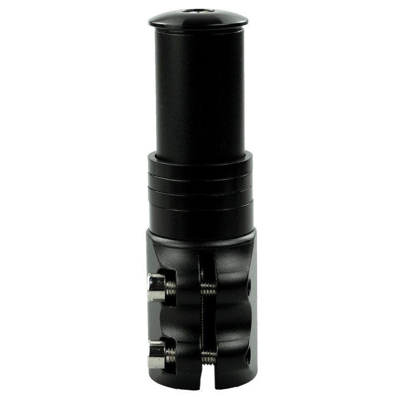 Bicycle Handlebar Riser, Black Aluminium Bicycle Stem Adapter 28.6 mm