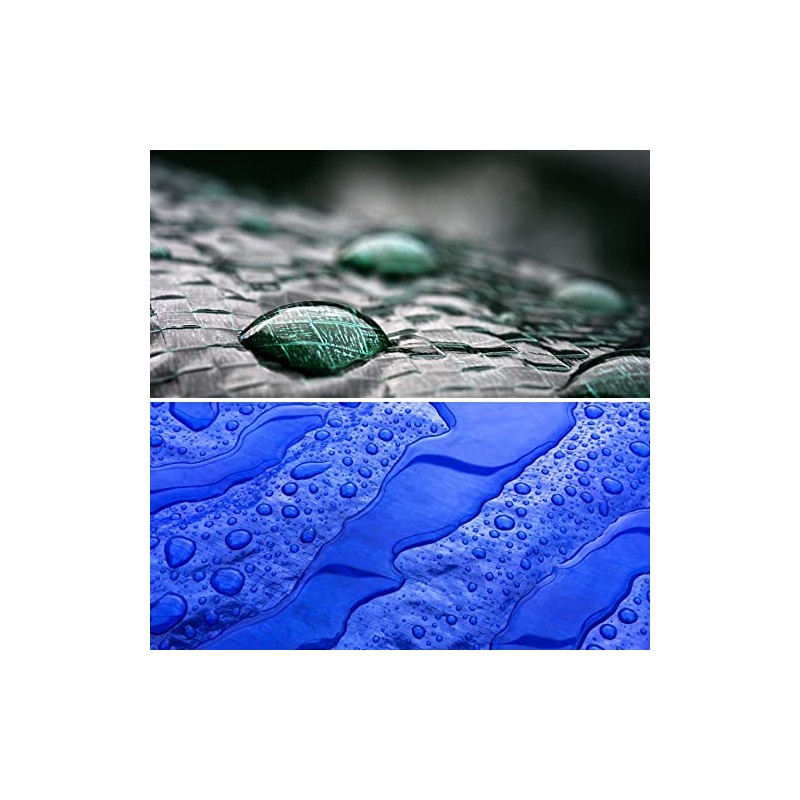 GARDENIX Multi-Purpose Tarpaulin, Fabric Tarpaulin, Protective Tarpaulin, Green, 90 g/m²